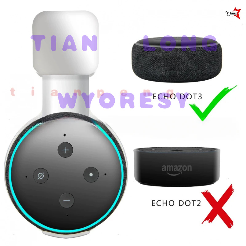 Google Speaker Nest Audio - Amazon Echo Dot 3/Google Nest Miniスマートスピーカー用頑丈な専用壁掛け充電ベースホルダー、オーディオ機器対応